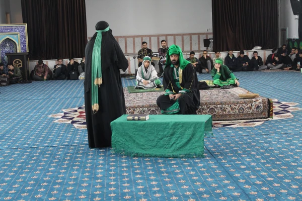 برگزاری تعزیه به مناسبت دهه فاطمیه 3
