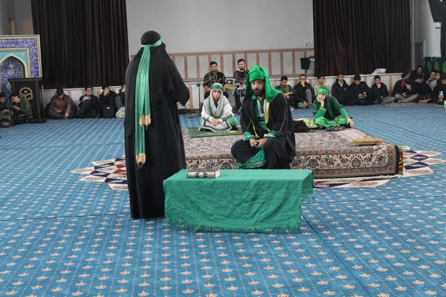 برگزاری تعزیه به مناسبت دهه فاطمیه 3