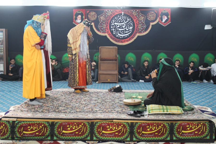 برگزاری تعزیه به مناسبت دهه فاطمیه 6