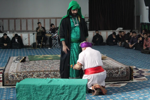 برگزاری تعزیه به مناسبت دهه فاطمیه 7