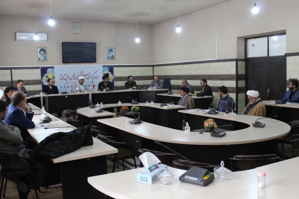 جلسه ستاد برگزاری مراسم تشییع و تدفین شهید گمنام 3