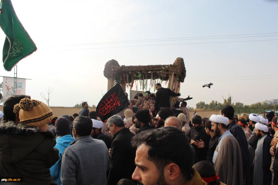 برگزاری مراسم تشییع و تدفین شهید گمنام در پردیس 2