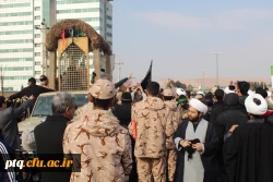 برگزاری مراسم تشییع و تدفین شهید گمنام در پردیس 3