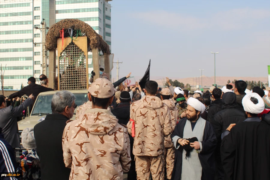 برگزاری مراسم تشییع و تدفین شهید گمنام در پردیس 3