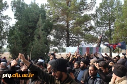 برگزاری مراسم تشییع و تدفین شهید گمنام در پردیس 4