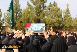 برگزاری مراسم تشییع و تدفین شهید گمنام در پردیس 6