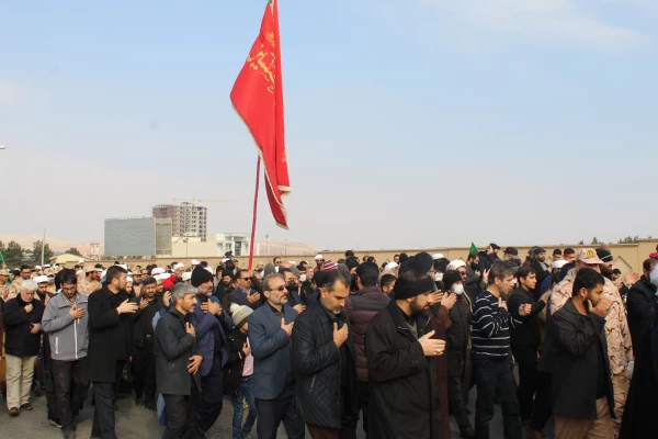 برگزاری مراسم تشییع و تدفین شهید گمنام در پردیس 3