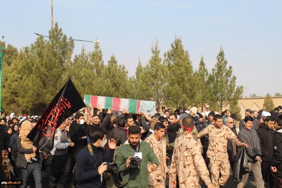 برگزاری مراسم تشییع و تدفین شهید گمنام در پردیس 4