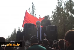 برگزاری مراسم تشییع و تدفین شهید گمنام در پردیس 5