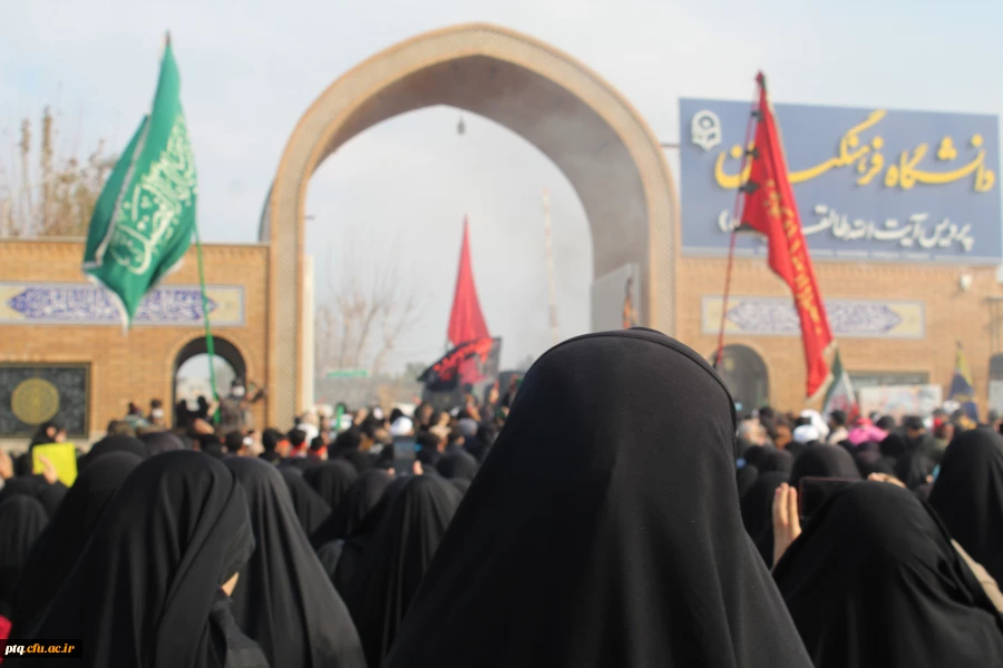 برگزاری مراسم تشییع و تدفین شهید گمنام در پردیس 6