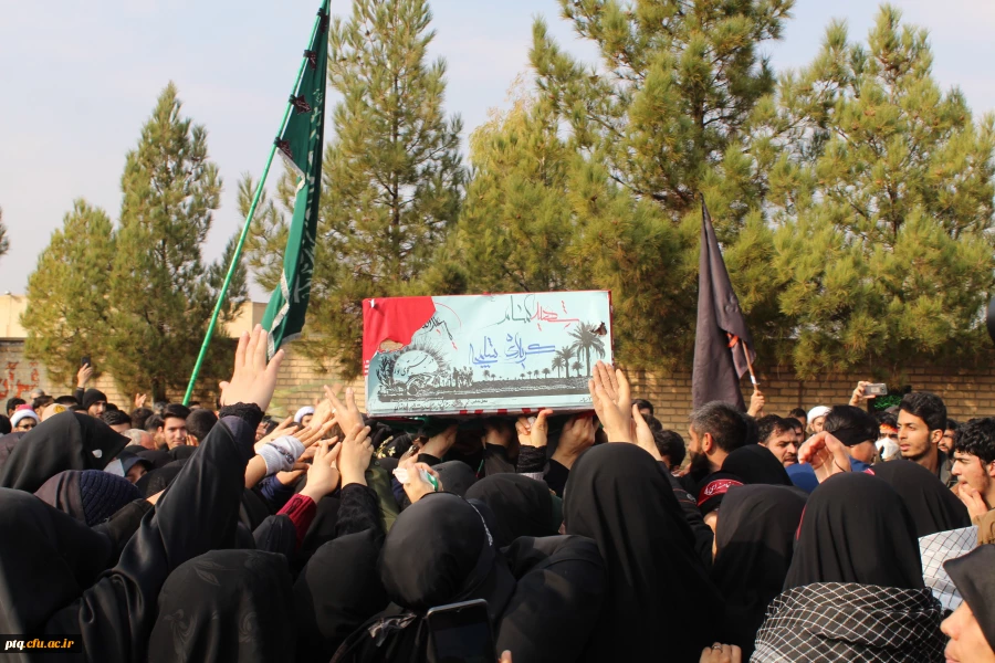 برگزاری مراسم تشییع و تدفین شهید گمنام در پردیس 7