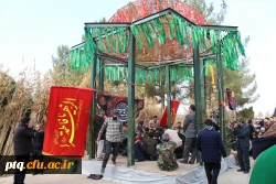 برگزاری مراسم تشییع و تدفین شهید گمنام در پردیس 9