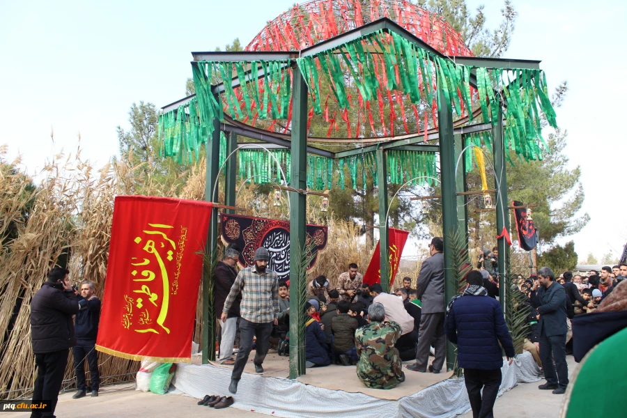 برگزاری مراسم تشییع و تدفین شهید گمنام در پردیس 9