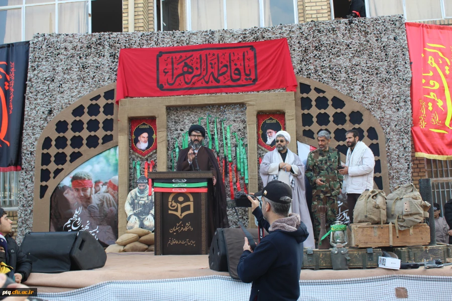 برگزاری مراسم تشییع و تدفین شهید گمنام در پردیس 12