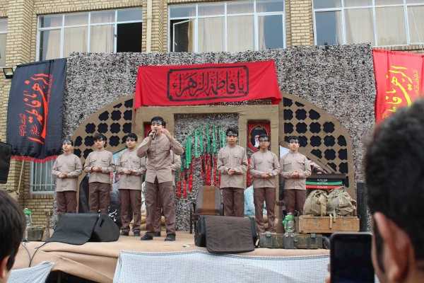 برگزاری مراسم تشییع و تدفین شهید گمنام در پردیس 14