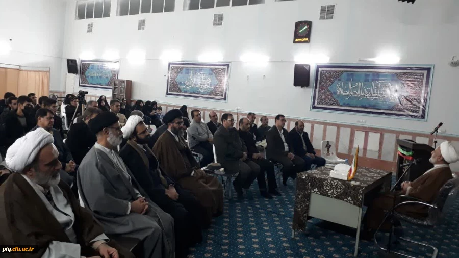 یژه برنامه دهه مبارک فجر در دانشگاه فرهنگیان با حضور نماینده قم در مجلس 2