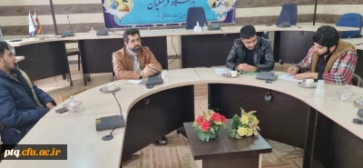 جلسه انجمن ورزشی پردیس آیت الله طالقانی(ره)