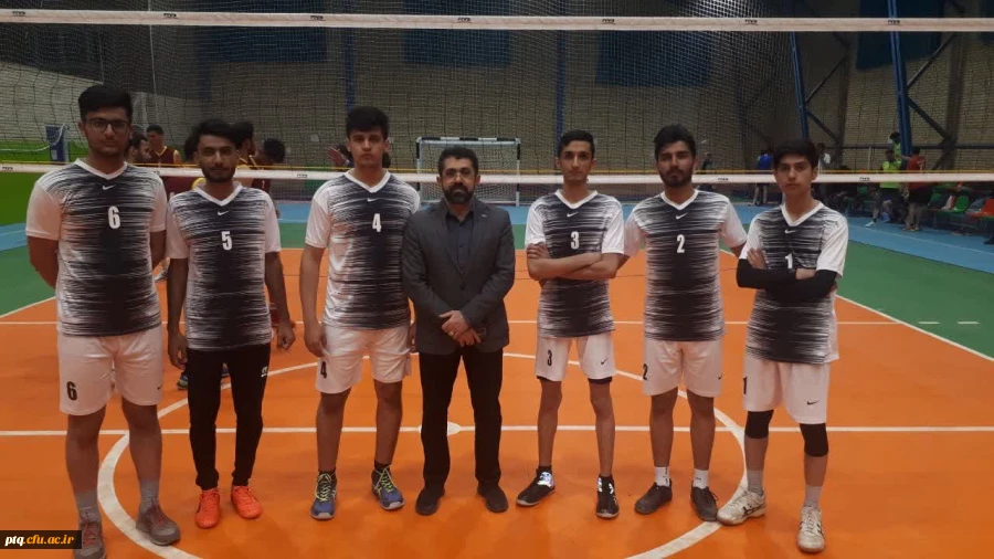 کسب مقام سوم مسابقات والیبال ورزش های همگانی دانشجویان استان قم توسط دانشگاه فرهنگیان 5