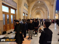 حضور و بازدید دانشجو معلمان پردیس آیت الله طالقانی قم از نمایشگاه بین المللی قرآن کریم 3