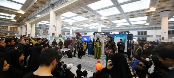 حضور و بازدید دانشجو معلمان پردیس آیت الله طالقانی قم از نمایشگاه بین المللی قرآن کریم 6