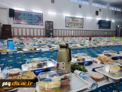 برگزاری مراسم افطاری در پردیس 3
