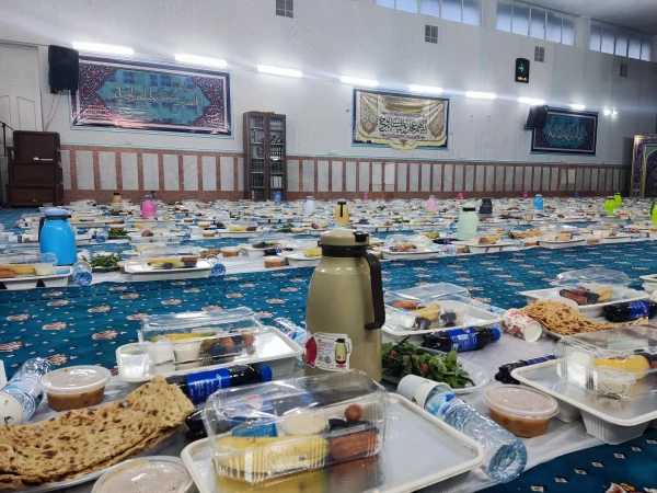 برگزاری مراسم افطاری در پردیس 3