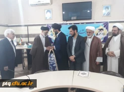 جلسه تکریم و معارفه مدیر بخش ادبیات و زبان پردیس آیت الله طالقانی ره        2