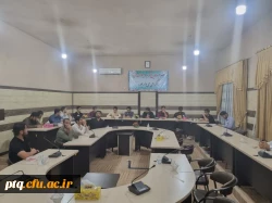 جلسه سرپرستی محترم شبانه روزی با نمایندگان خوابگاه های پردیس به مناسبت هفته سراهای دانشجویی 2