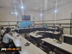 جلسه سرپرستی محترم شبانه روزی با نمایندگان خوابگاه های پردیس به مناسبت هفته سراهای دانشجویی 4