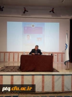 برگزاری نشست علمی بررسی رویکرد شعری احمد مطر (الهاشمی) در شعر معاصر عربی  با ارائه جناب آقای دکتر عبداللّهی 2