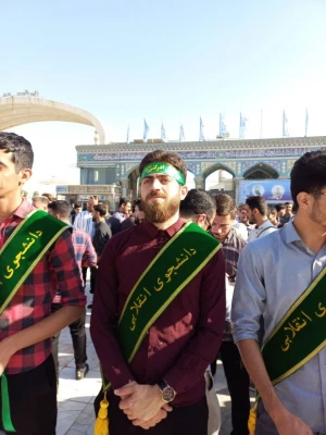 تجدید بیعت دانشجومعلمان پردیس آیت الله طالقانی(ره) در  همایش عهد سربازی 4