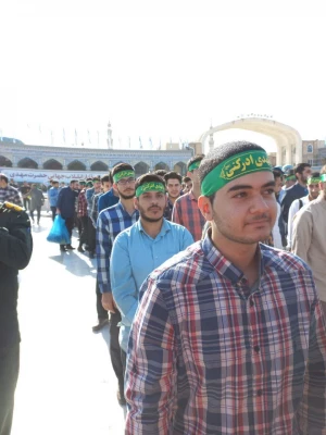 تجدید بیعت دانشجومعلمان پردیس آیت الله طالقانی(ره) در  همایش عهد سربازی 5