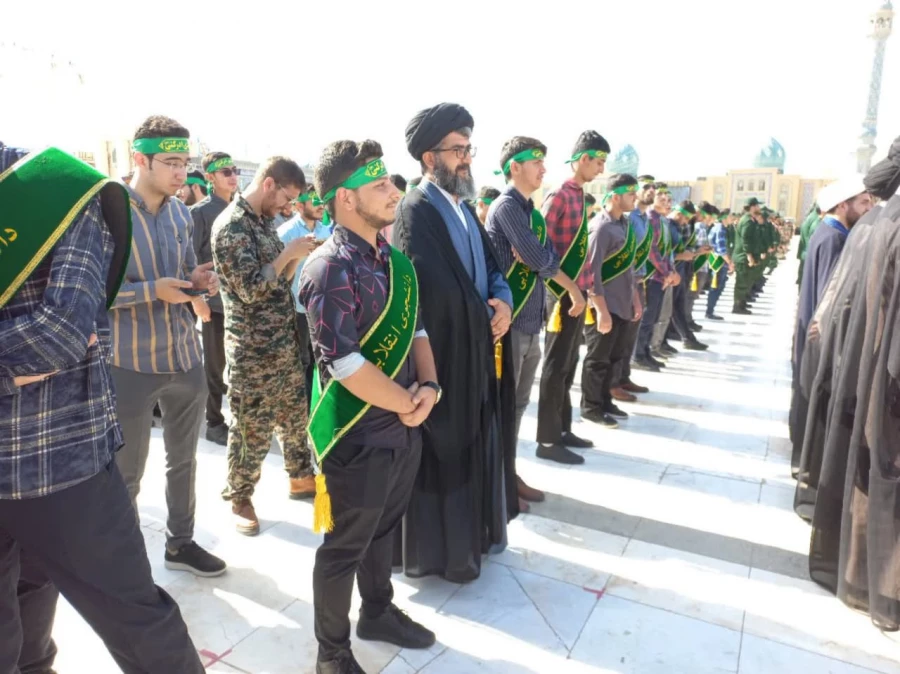 تجدید بیعت دانشجومعلمان پردیس آیت الله طالقانی(ره) در  همایش عهد سربازی 6