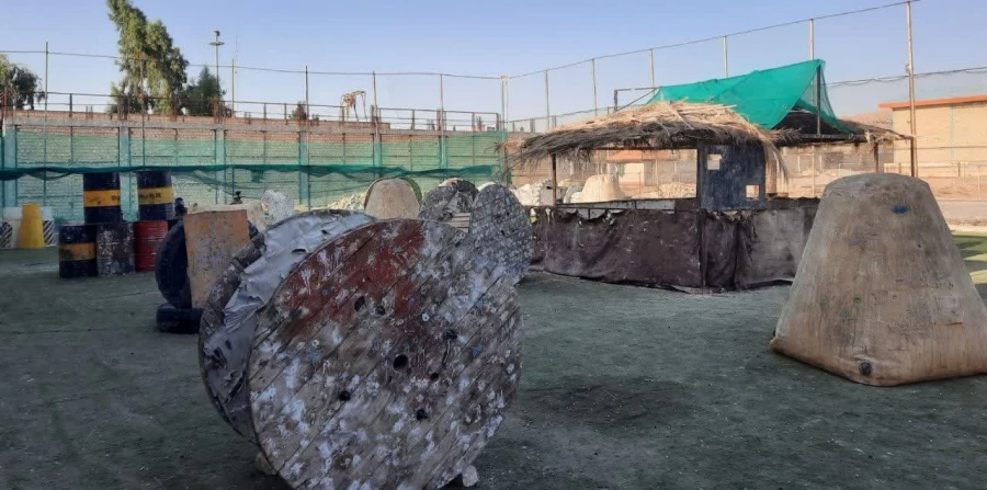 برگزاری مسابقه پینت بال به مناسبت هفته دفاع مقدس 4