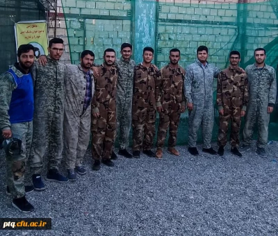 برگزاری مسابقه پینت بال به مناسبت هفته دفاع مقدس