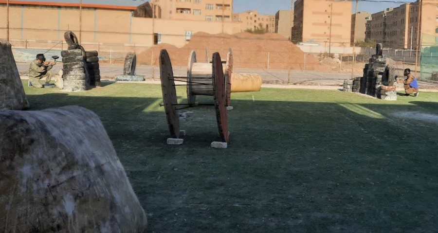 برگزاری مسابقه پینت بال به مناسبت هفته دفاع مقدس 6