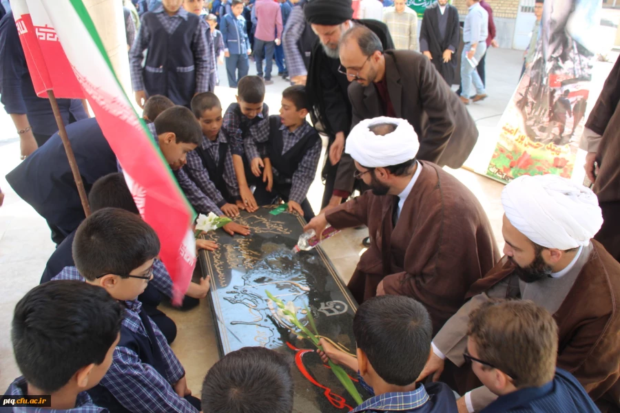 مراسم گرامیداشت هفته دفاع مقدس در جوار شهید گمنام دفاع مقدس 2