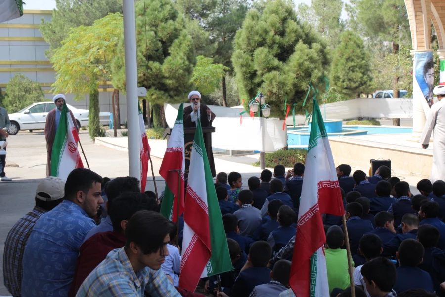 مراسم گرامیداشت هفته دفاع مقدس در جوار شهید گمنام دفاع مقدس 3