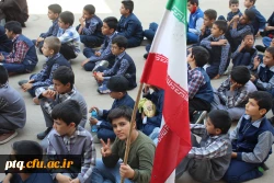 مراسم گرامیداشت هفته دفاع مقدس در جوار شهید گمنام دفاع مقدس 4