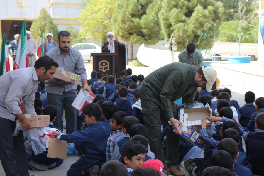 مراسم گرامیداشت هفته دفاع مقدس در جوار شهید گمنام دفاع مقدس 7