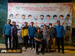 بازدید از نمایشگاه یاد یاران، به مناسبت هفته دفاع مقدس و میلاد با سعادت پیامبر اسلام «ص» و امام صادق «ع» 3