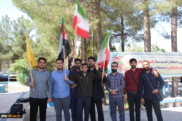 تجمع اعتراضی دانشجومعلمان پردیس آیت الله طالقانی(ره) 2