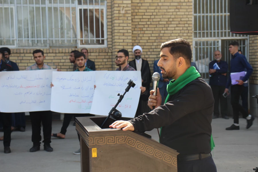 تجمع اعتراضی دانشجومعلمان پردیس آیت الله طالقانی(ره) 6