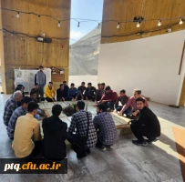 کوهپیمایی کوه خضرنبی(ع) توسط دانشجو معلمان عزیز و جمعی از کارکنان پردیس آیت الله طالقانی(ره) بمناسبت هفته تربیت بدنی  3