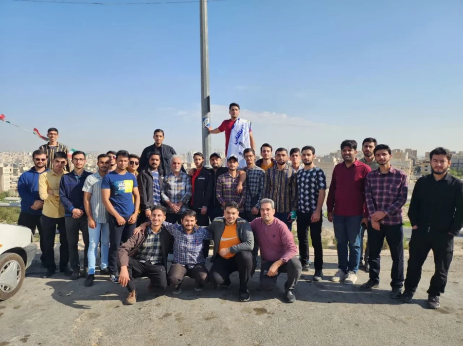 کوهپیمایی کوه خضرنبی(ع) توسط دانشجو معلمان عزیز و جمعی از کارکنان پردیس آیت الله طالقانی(ره) بمناسبت هفته تربیت بدنی  5