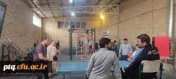 نتایج برگزاری مسابقات ورزشی اساتید و کارکنان دانشگاه فرهنگیان استان قم در رشته های ورزشی دارت، طناب زنی و تنیس روی میز 4