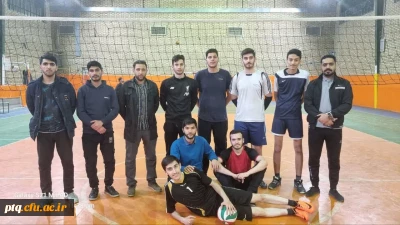  مسابقات ورزشی دانشجومعلمان پردیس آیت الله طالقانی(ره) به مناسبت ایام مبارک دهه فجر تحت عنوان