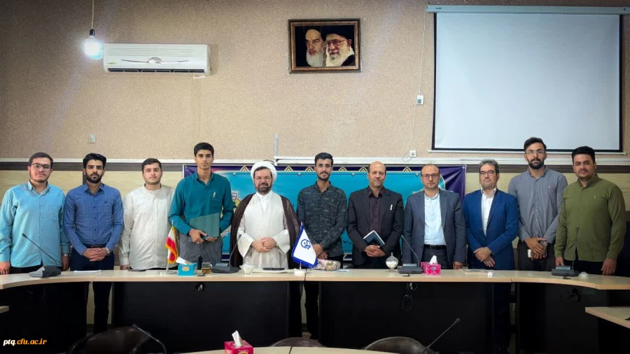 مراسم تودیع و معارفه دبیر و اعضای شورای صنفی دانشگاه فرهنگیان پردیس آیت الله طالقانی قم برگزار شد 2